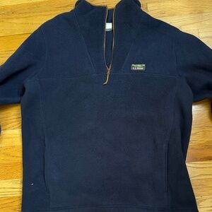 L.L. Bean Men's Navy Sweater
